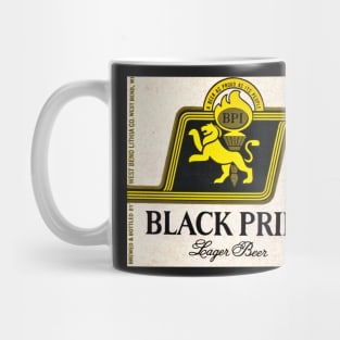 1960s Black Pride Lager Beer - A Beer as Proud As Its People Mug